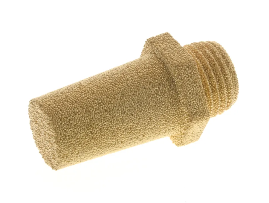 7150 · Silenciador integral con llave hexagonal, foto del catálogo de Aignep