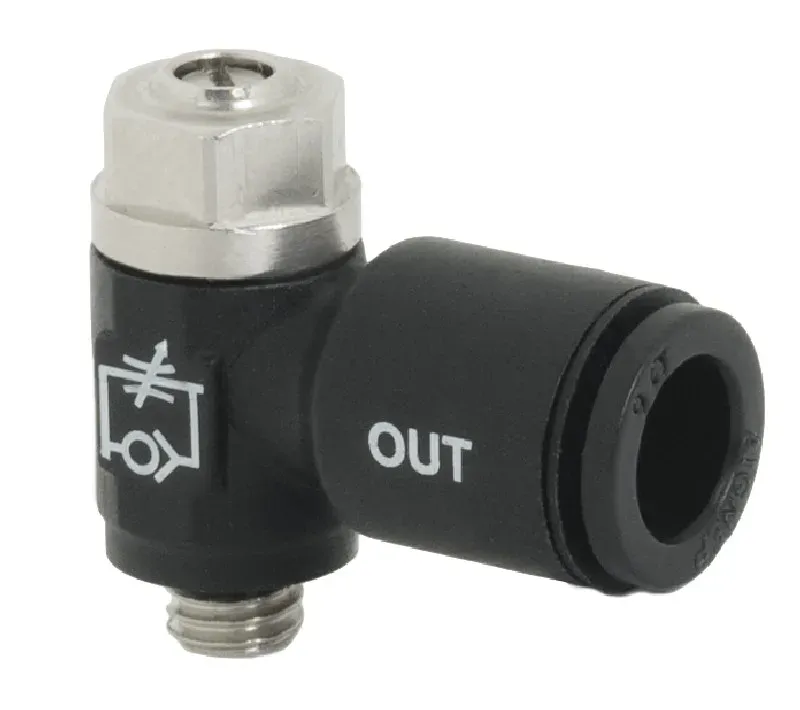 56900 · Regulador unidireccional orientable para cilindro, foto del catálogo de Aignep