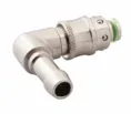 418 · Adaptador con portagoma a 90°, foto del catálogo de Aignep