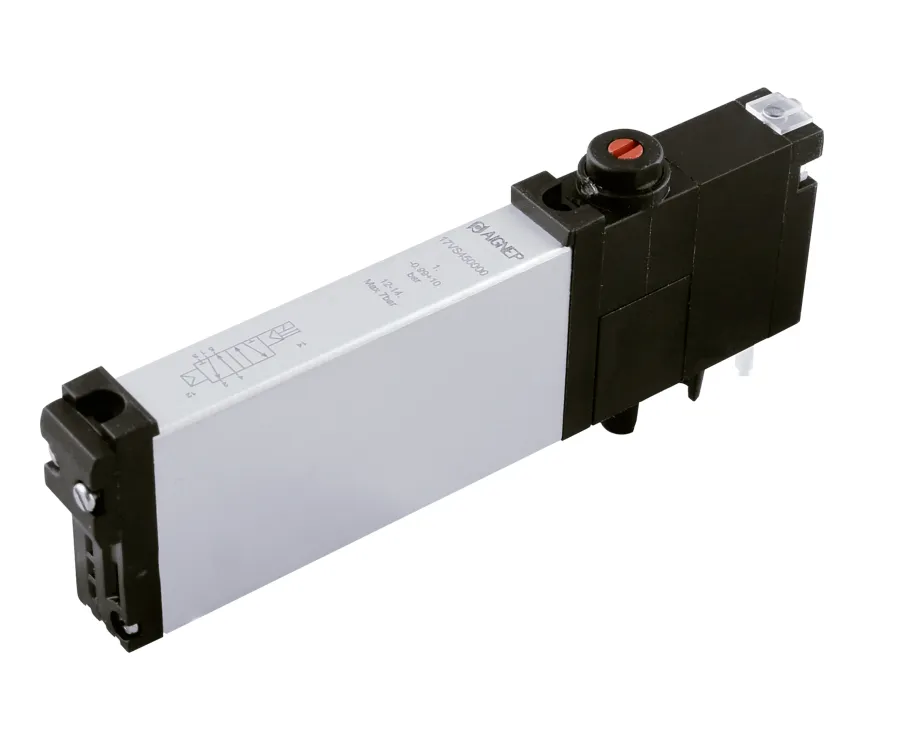 17V · Electroválvulas fieldbus, foto del catálogo de Aignep