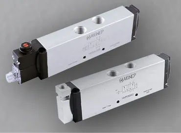 Válvulas electroneumáticas y neumáticas 14V, G1/8, foto de Aignep