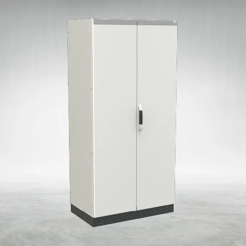 Armario modular NEO, doble puerta, sin placa de montaje 1800×1000×500, foto del fabricante